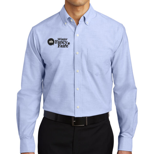 Port Authority - SuperPro Oxford Shirt - Embroidered Logo Thumbnail