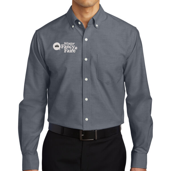 Port Authority - SuperPro Oxford Shirt - Embroidered Logo Thumbnail