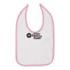 Infant Contrast Trim Premium Jersey Bib Thumbnail